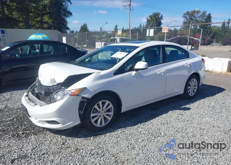 2012 Honda Civic Ex from USA, damaged, VIN 19XFB2F89CE302556